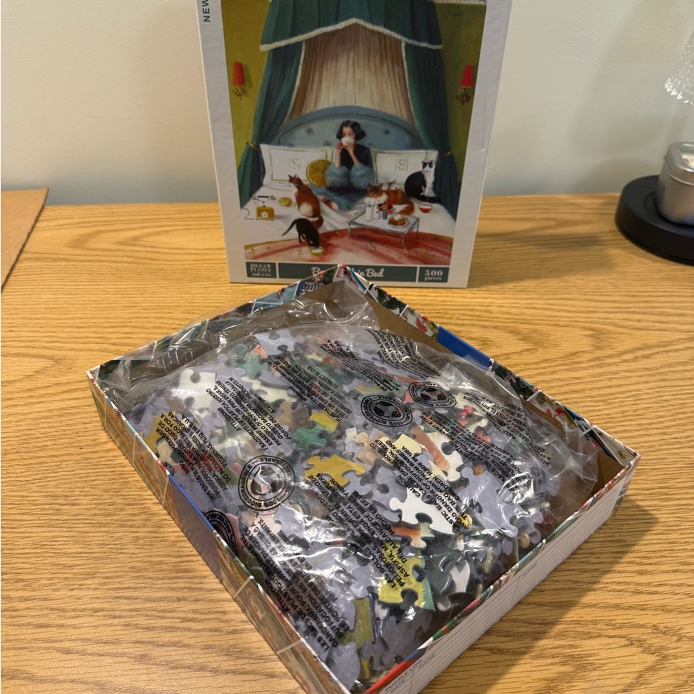 Janet Hill Studio Breakfast in Bed 500-Piece Puzzle - Picture 2 of 2